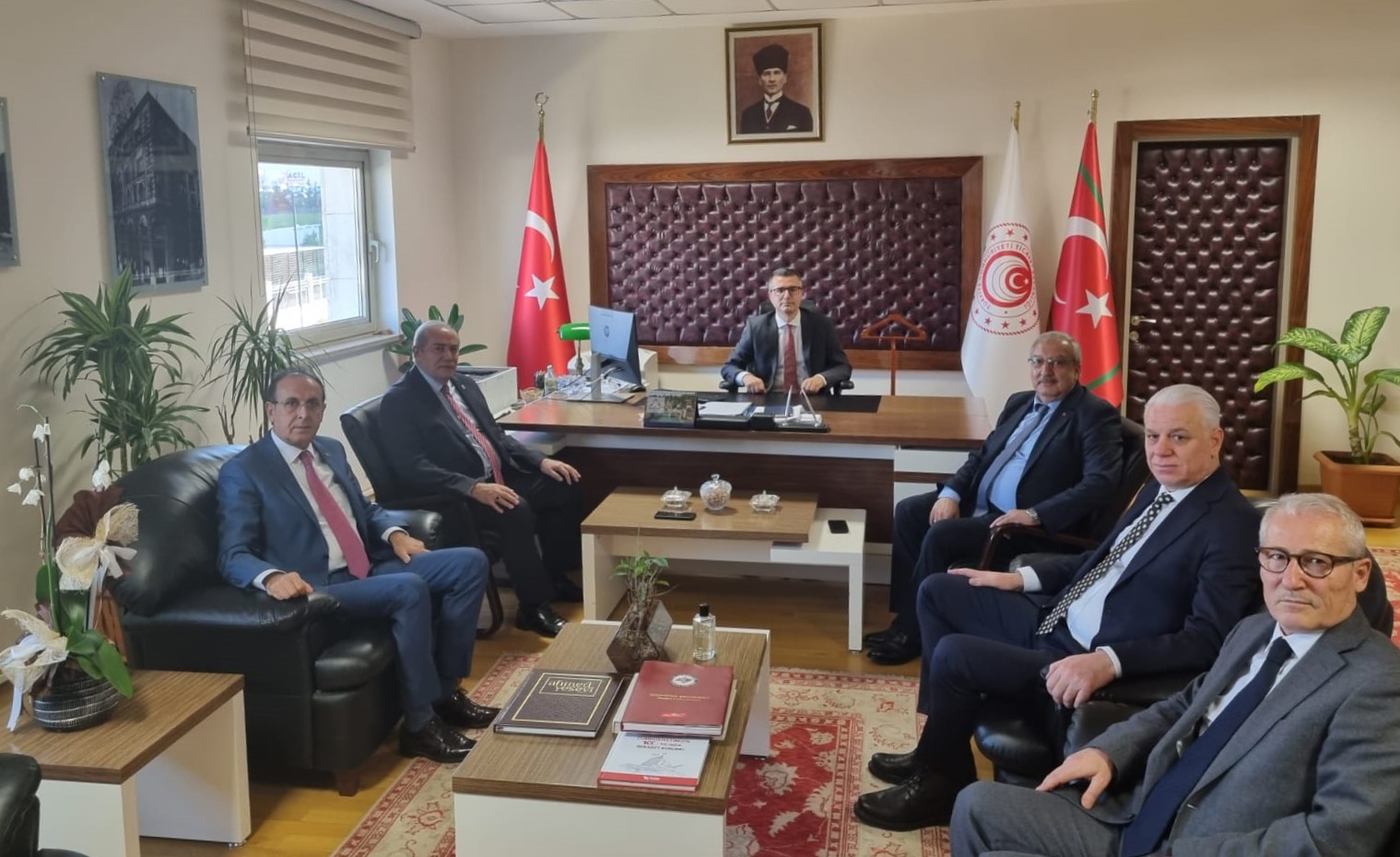 Dernekler ortak duyurusu - Rehberlik ve Teftiş Başkanı Sayın H.Hasan Murat ÖZSOY makamında ziyaret edildi.