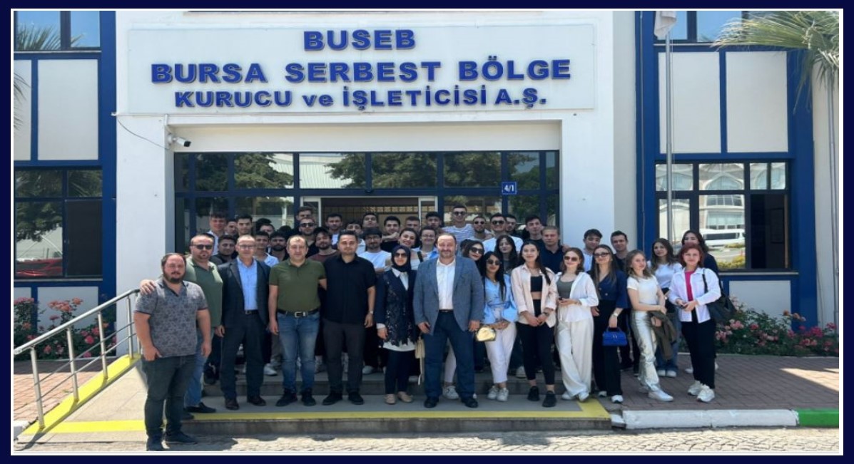 İnegöl Meslek Yüksekokulu Dış Ticaret Programı 1. Sınıf Öğrencileri için Bursa Serbest Bölgesi’ne teknik gezi düzenlendi...