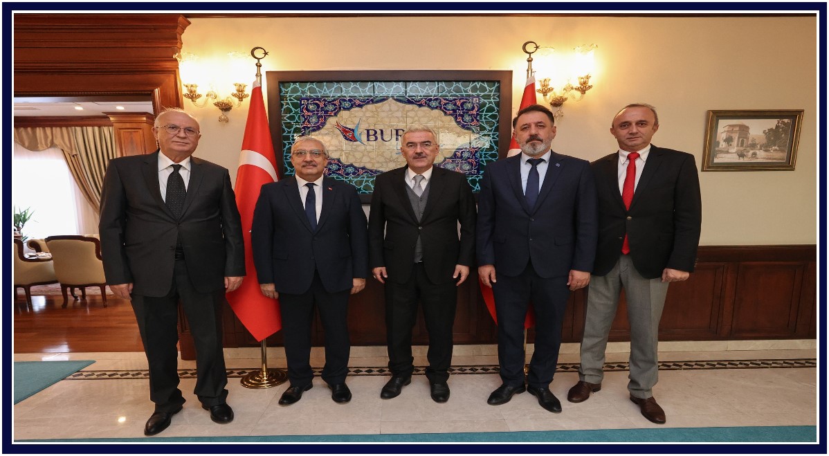Bursa Valisi Sayın Erol AYYILDIZ'ı makamında ziyaret ettik...