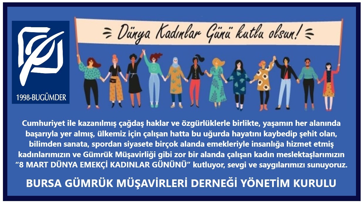 8 MART DÜNYA EMEKÇİ KADINLAR GÜNÜNÜ KUTLUYOR, SEVGİ VE SAYGILARIMIZI SUNUYORUZ