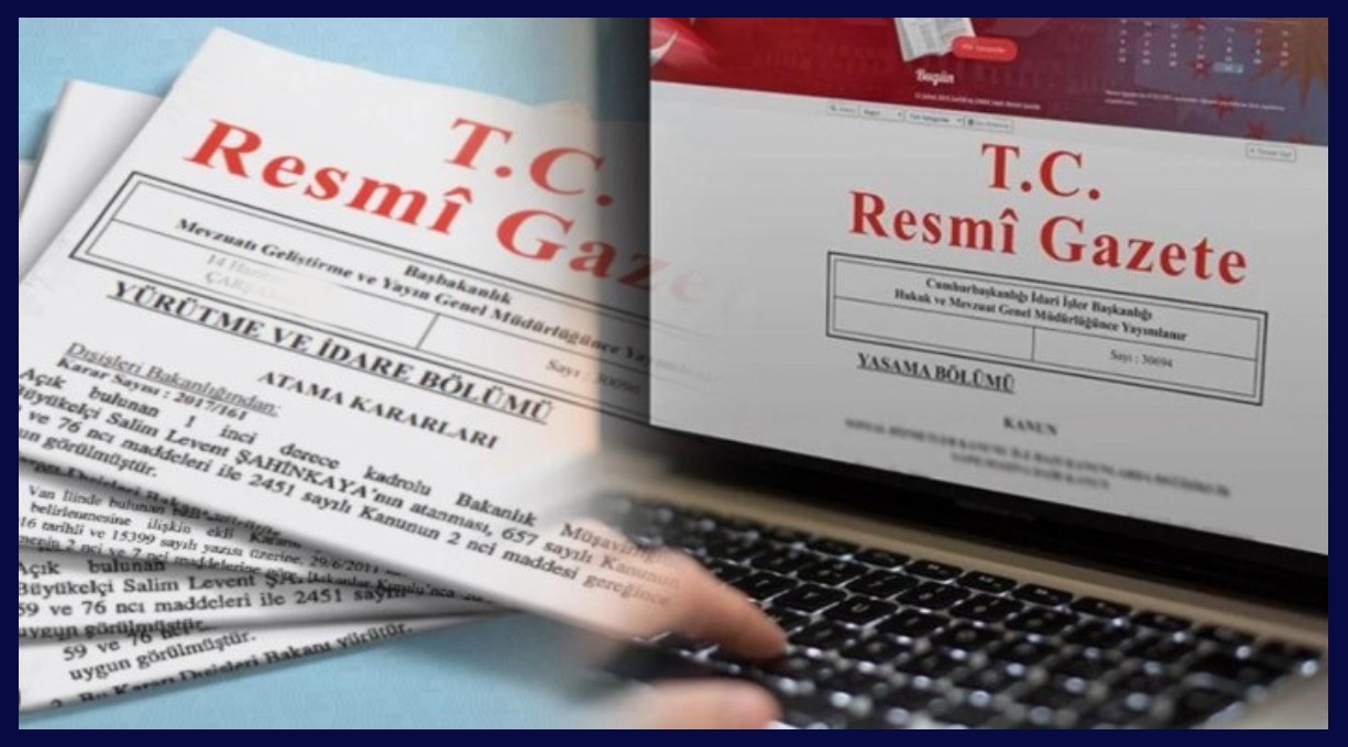 25 Kasım 2025 tarihli ve 33088 sayılı Resmî Gazete 