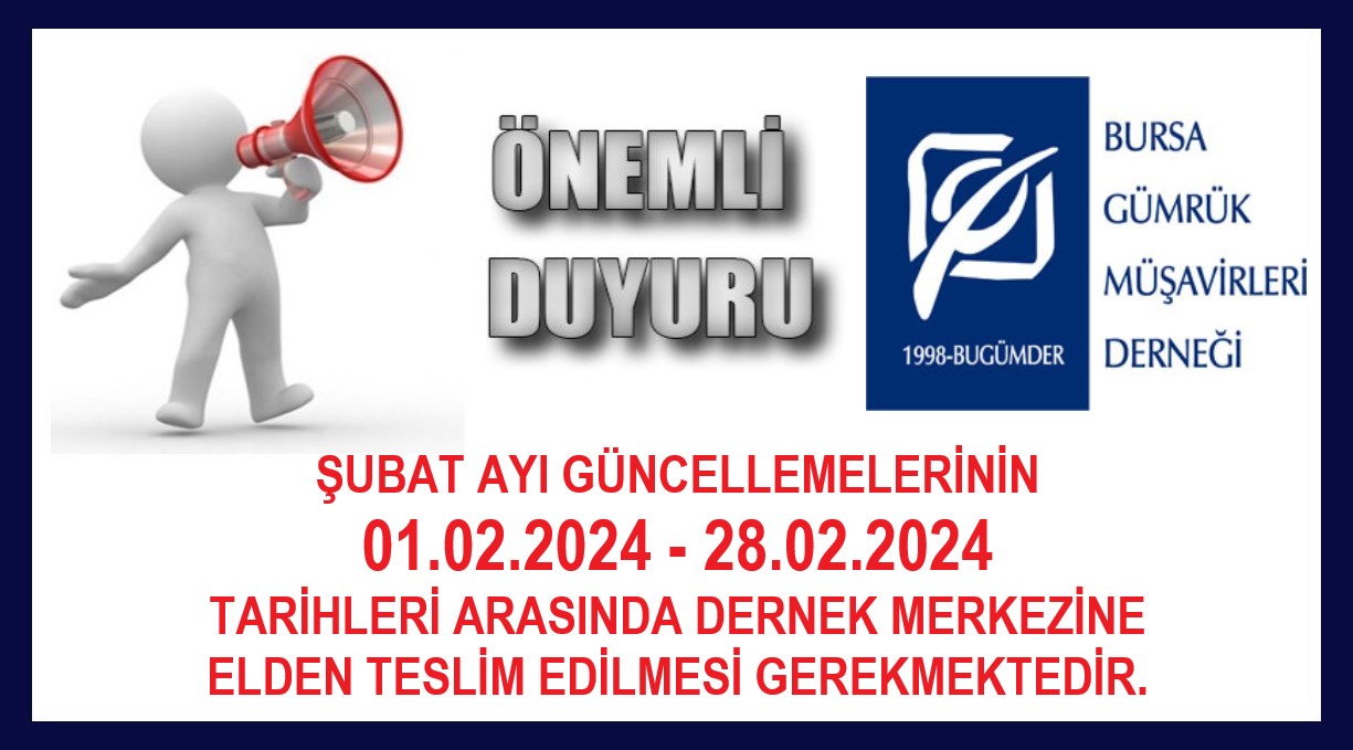 ŞUBAT AYI GÜNCELLEMELERİNİN 