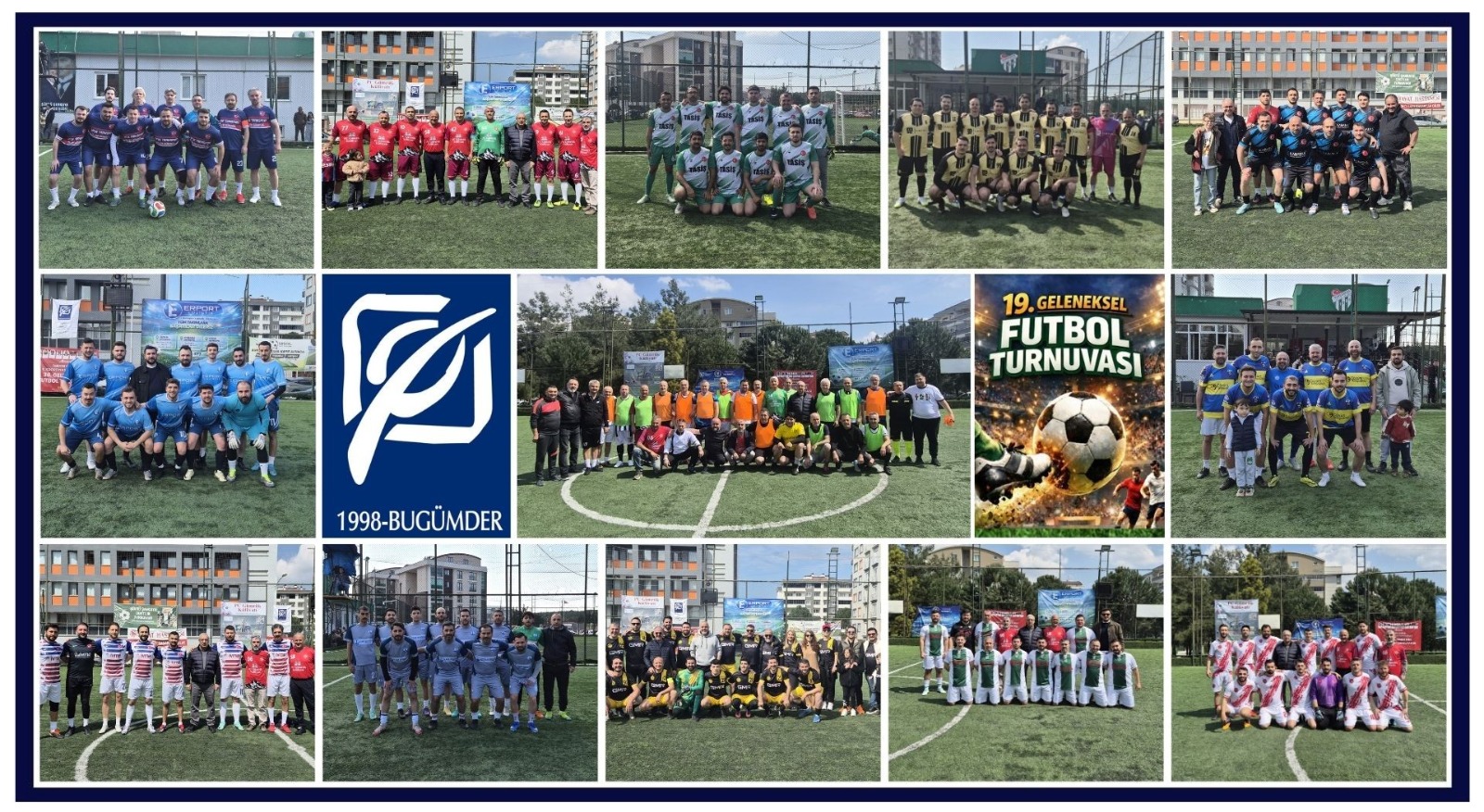 BUGÜMDER 19. GELENEKSEL HALI SAHA FUTBOL TURNUVASI 1. HAFTA MAÇ SONUÇLARI, 2. VE 3. HAFTA FİKSTÜRÜ...  / 13.04.2026