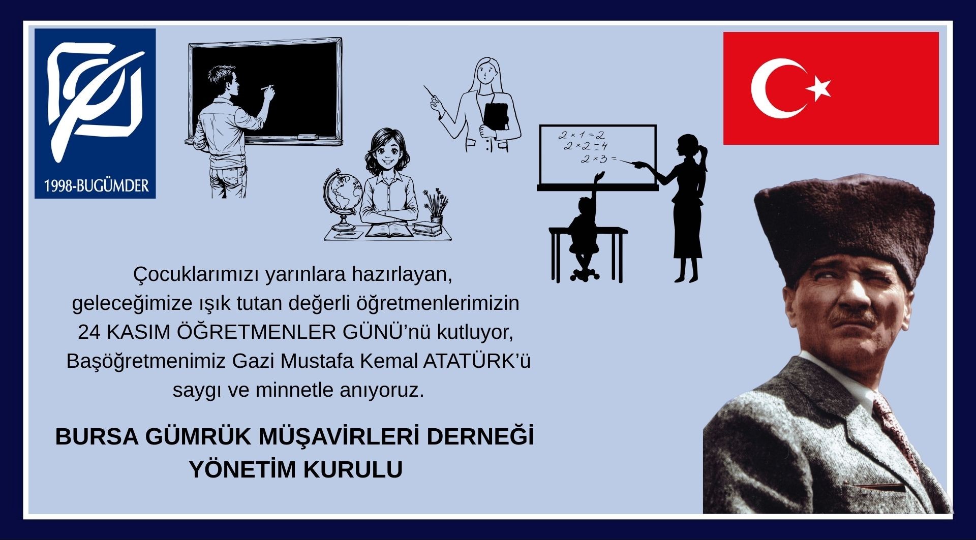 24 KASIM ÖĞRETMENLER GÜNÜ KUTLU OLSUN... / 24.11.2025